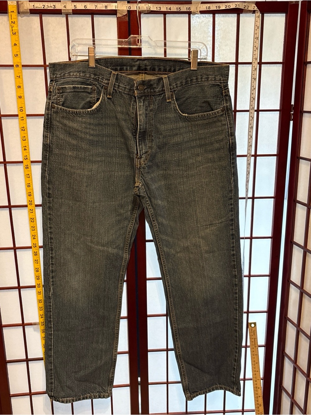 Levi's 559 Men's Straight Jeans in Washed blue